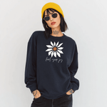 Find Your Joy Daisy Inspirational Sweatshirt