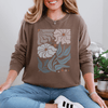 Positivity Boho Floral Long Sleeve Inspirational Tee