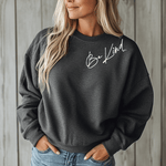 Embrace Positivity Be Kind Inspirational Sweatshirt