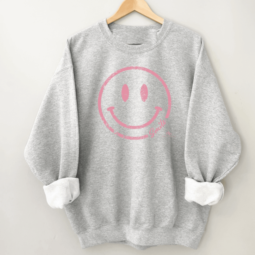 Smiley top face sweater