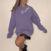 Be Kind Slant Graphic Inspirational Sweatshirt