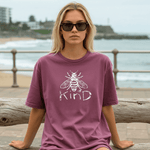 Bee Kind Berry Inspirational T-shirt