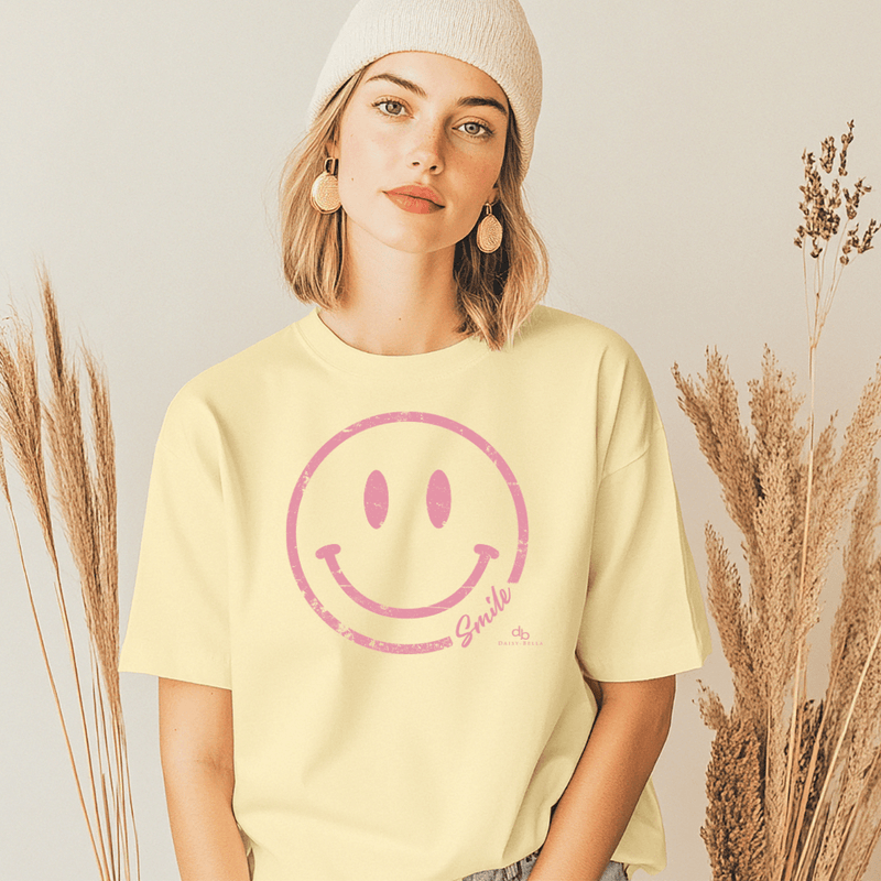 Butter Smiley Face Inspirational T-Shirt