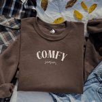 Cozy Comfy Season Inspirational Sweatshirt