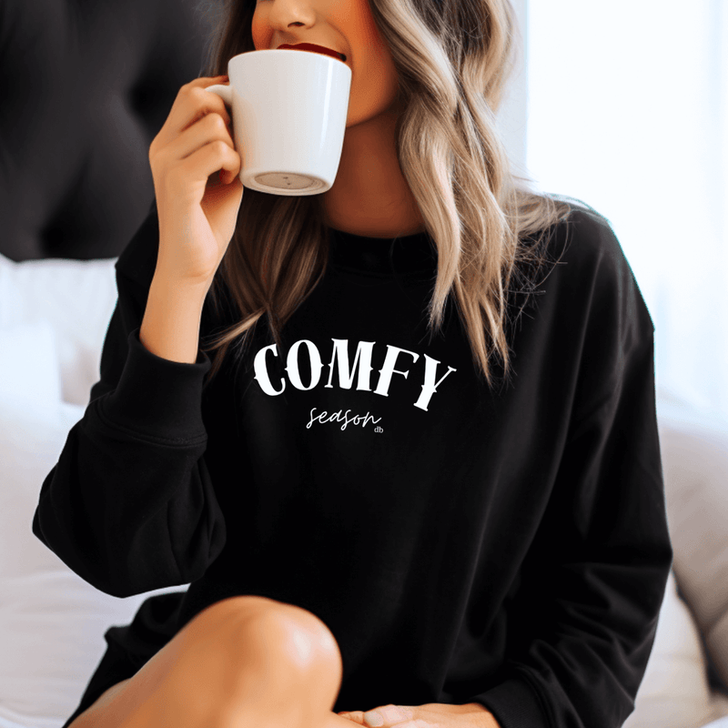 Comfy Season Inspirational Sweatshirt