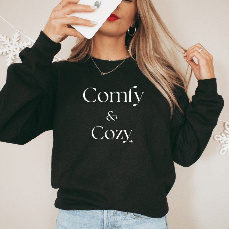 Comfy & Cozy Inspirational Sweatshirt