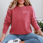 Get Cozy Long Sleeve Inspirational Tee