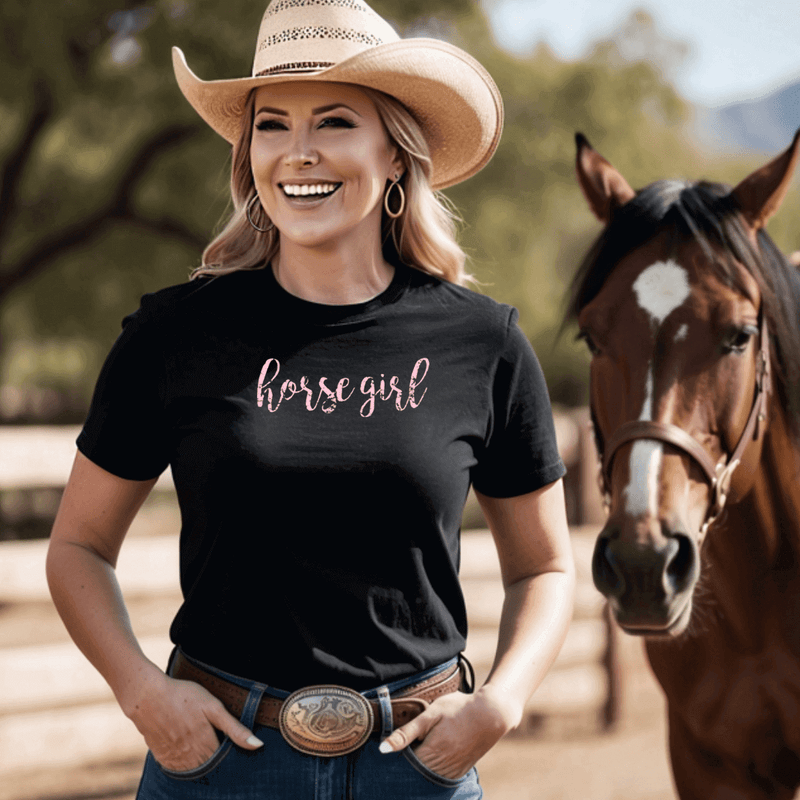 Horse Girl – Inspirational Equestrian T-Shirt